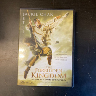 Forbidden Kingdom - Kaksi mestaria DVD (VG+/M-) -seikkailu-