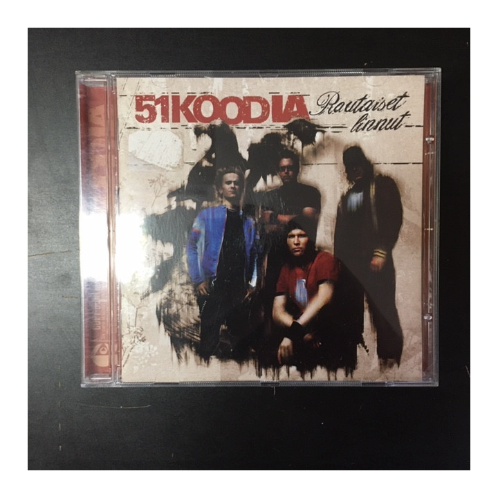 51 Koodia - Rautaiset linnut CD (VG+/M-) -pop rock-