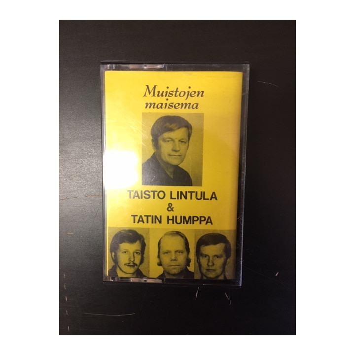 Taisto Lintula & Tatin Humppa - Muistojen maisema C-kasetti (VG+/VG+) -iskelmä-