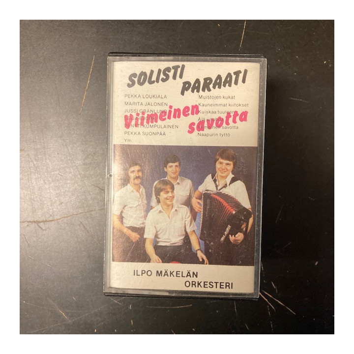 Ilpo Mäkelän Orkesteri - Viimeinen savotta C-kasetti (VG+/VG+) -iskelmä-
