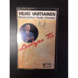 Vilho Vartiainen - Laulajan tie C-kasetti (VG+/VG+) -iskelmä-