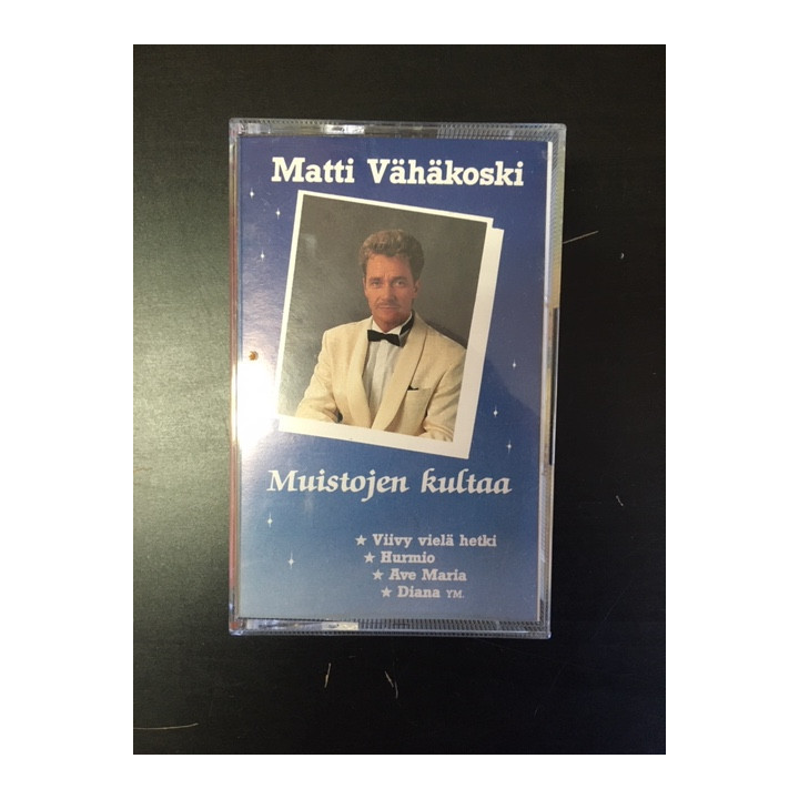 Matti Vähäkoski - Muistojen kultaa C-kasetti (VG+/M-) -iskelmä-