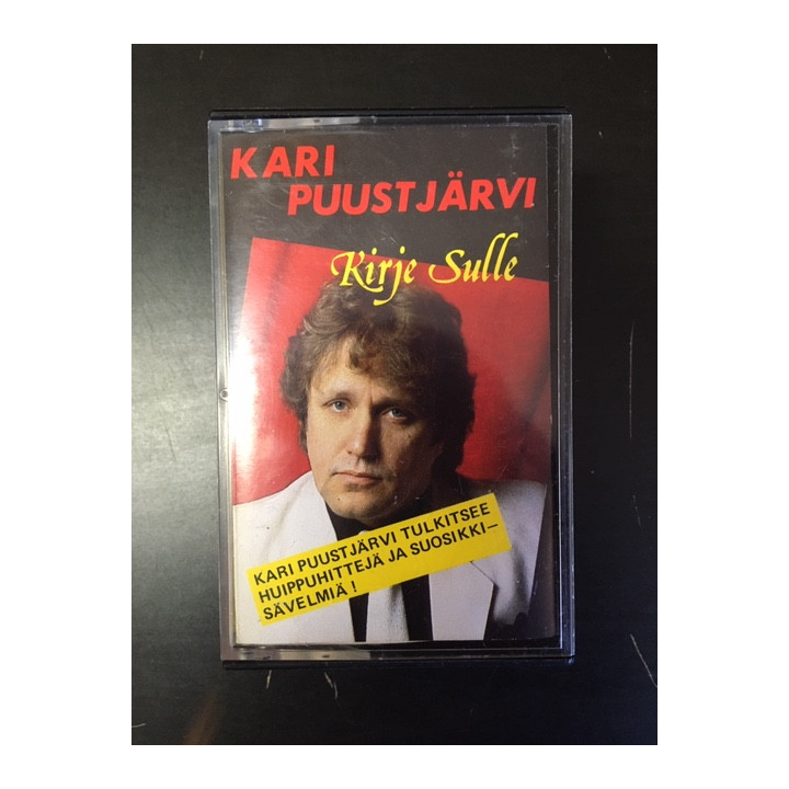 Kari Puustjärvi - Kirje sulle C-kasetti (VG+/VG+) -iskelmä-