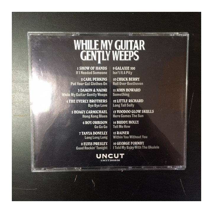 V/A - While My Guitar Gently Weeps (Covers, Curios And The Music That Inspired George Harrison) CD (M-/VG+)