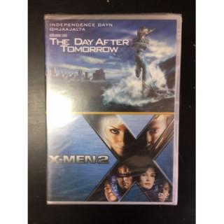Day After Tomorrow / X-Men 2 2DVD (avaamaton) -toiminta-