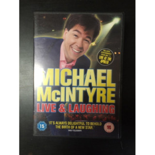 Michael McIntyre - Live & Laughing DVD (VG/M-) -komedia- (ei suomenkielistä tekstitystä)