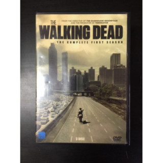 Walking Dead - Kausi 1 3DVD (VG-M-/VG+) -tv-sarja-
