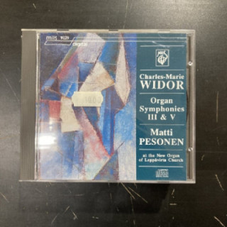 Matti Pesonen - Widow: Organ Symphonies III & V CD (M-/M-) -klassinen-