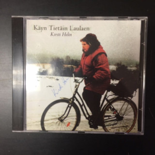 Kirsti Helin - Käyn tietäin laulaen CD (VG+/VG) -iskelmä-