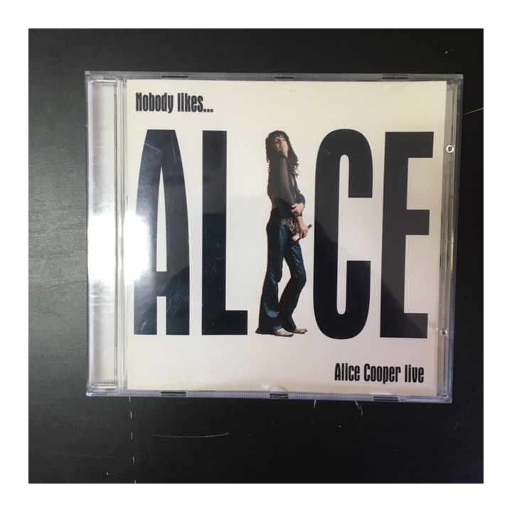 Alice Cooper - Nobody Likes... Alice Cooper Live CD (M-/VG+) -hard rock-