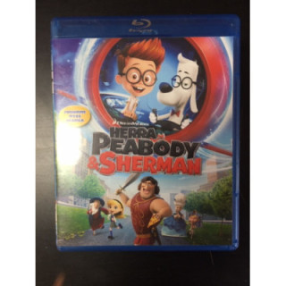 Herra Peabody & Sherman Blu-ray (M-/M-) -animaatio-
