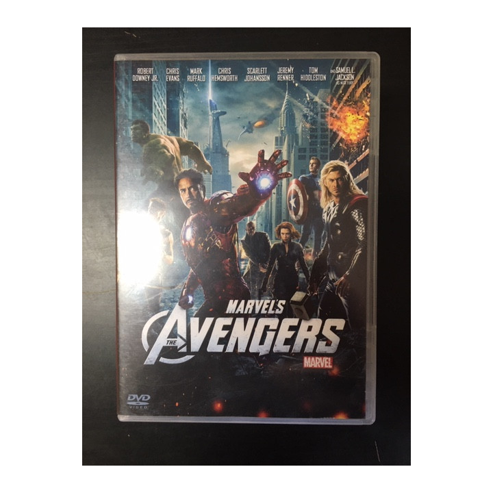 Avengers DVD (VG/M-) -toiminta/sci-fi-