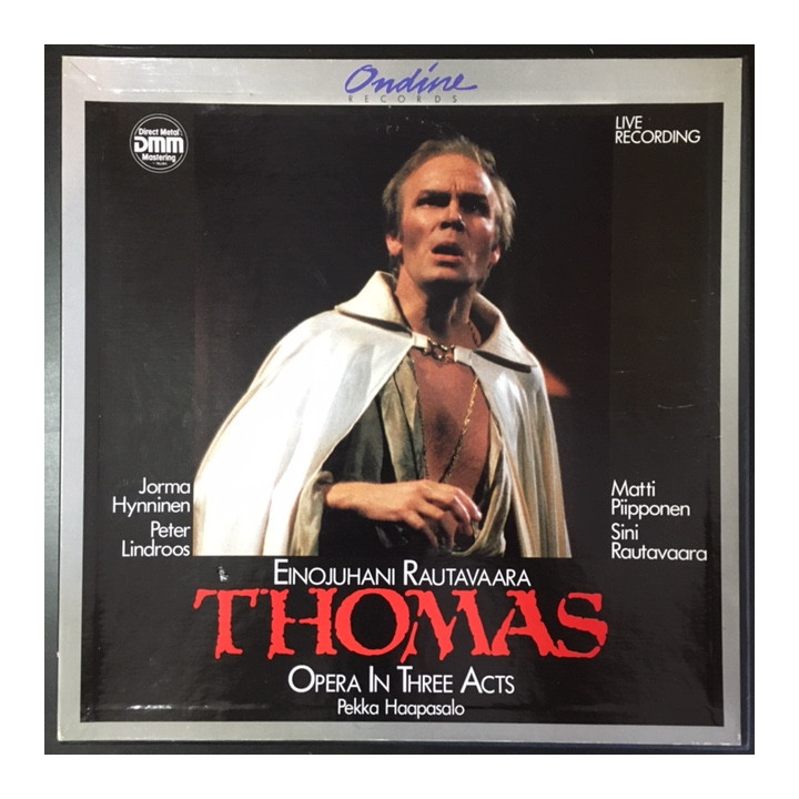 Rautavaara - Thomas (Opera In Three Acts) 2LP (VG+-M-/VG+) -klassinen-