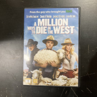 Miljoona tapaa kuolla lännessä DVD (VG/M-) -western/komedia-