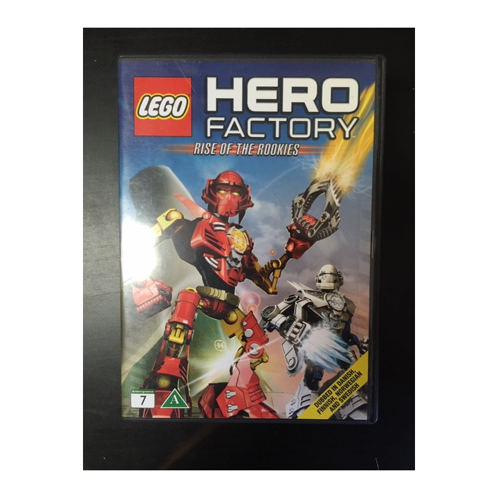 Lego Hero Factory - Rise Of The Rookies DVD (VG/M-) -animaatio-