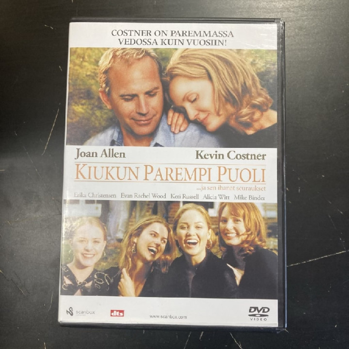 Kiukun parempi puoli DVD (VG+/M-) -komedia/draama-