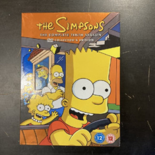 Simpsonit - Kausi 10 4DVD (VG-VG+/VG+) -tv-sarja-