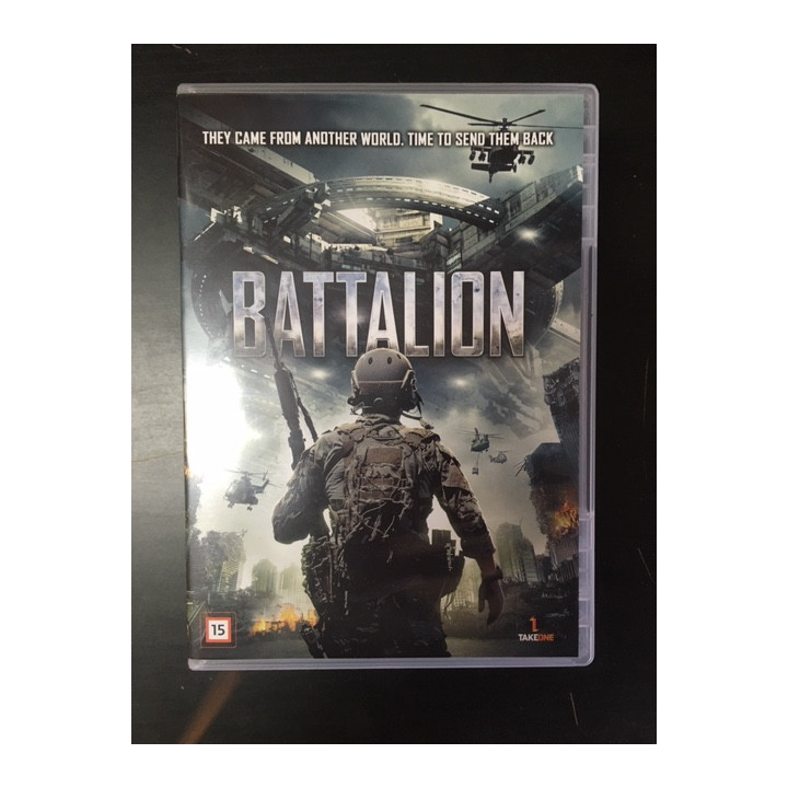Battalion DVD (M-/M-) -toiminta/sci-fi-