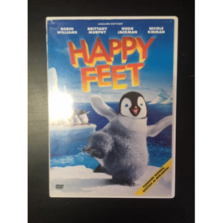Happy Feet DVD (VG/M-) -animaatio-
