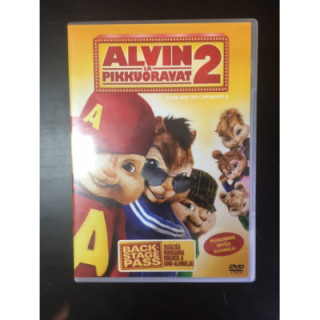Alvin ja pikkuoravat 2 DVD (VG/M-) -animaatio-