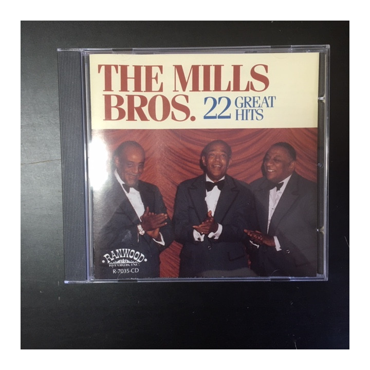 Mills Bros. - 22 Great Hits CD (VG+/M-) -jazz-