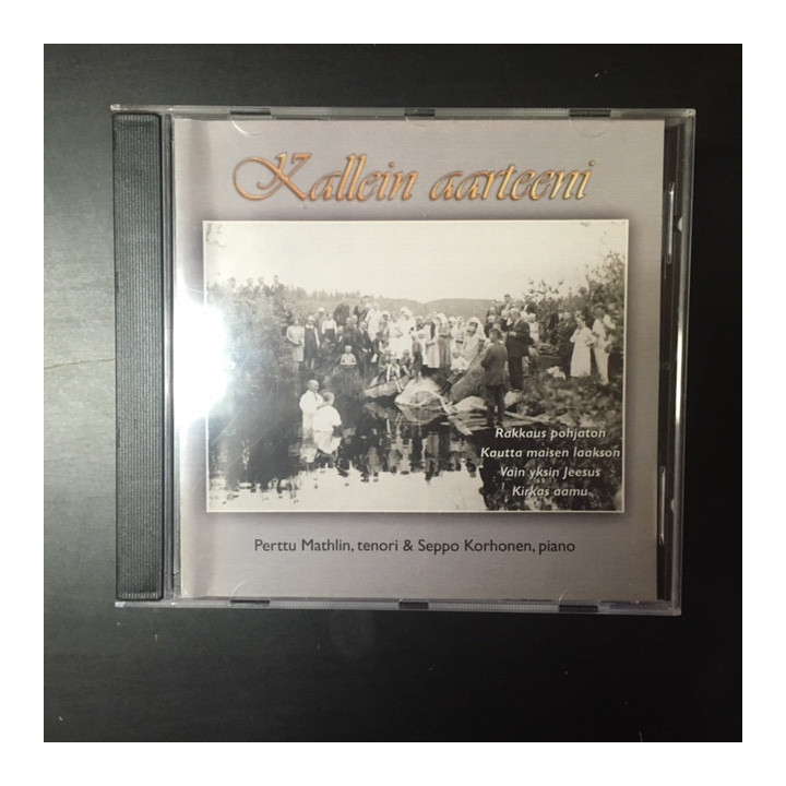 Perttu Mathlin - Kallein aarteeni CD (VG+/VG) -gospel-