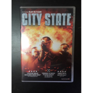 City State DVD (VG+/M-) -toiminta/jännitys- (ei suomenkielistä tekstitystä/ruotsinkielinen tekstitys)
