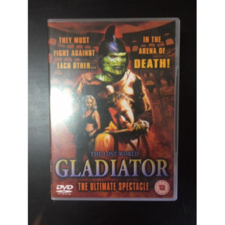 Lost World - Gladiator DVD (VG/M-) -toiminta/sci-fi- (ei suomenkielistä tekstitystä)