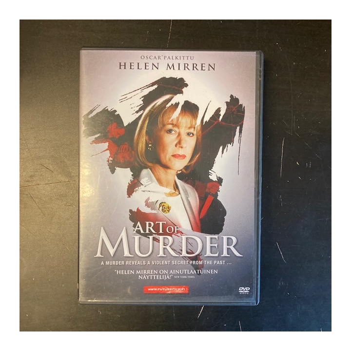Art Of Murder DVD (VG+/M-) -jännitys/draama-