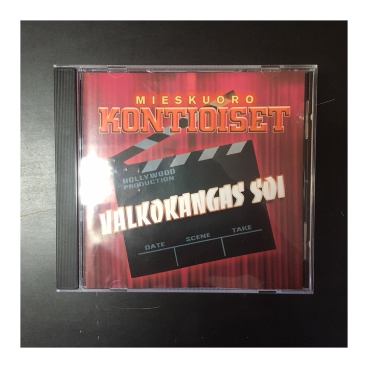 Mieskuoro Kontioiset - Valkokangas soi CD (VG/VG+) -kuoromusiikki-
