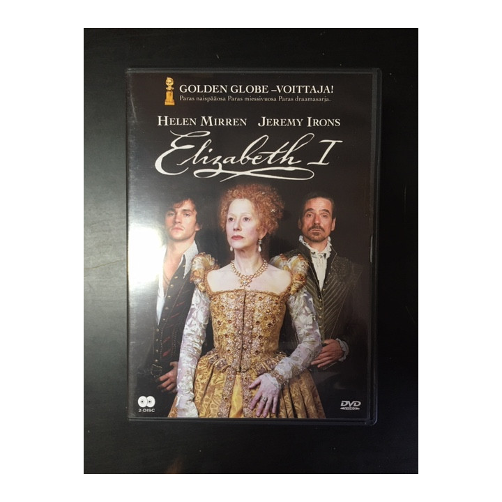 Elizabeth I 2DVD (VG/M-) -draama-