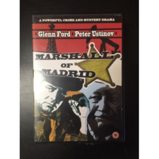 Marshal Of Madrid DVD (VG+/M-) -toiminta/draama- (ei suomenkielistä tekstitystä)