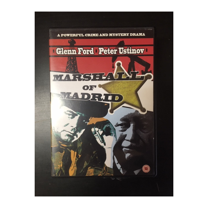 Marshal Of Madrid DVD (VG+/M-) -toiminta/draama- (ei suomenkielistä tekstitystä)