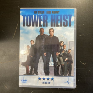 Tower Heist DVD (M-/M-) -toiminta/komedia-