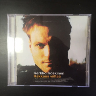 Kerkko Koskinen - Rakkaus viiltää CD (VG/VG+) -pop rock-