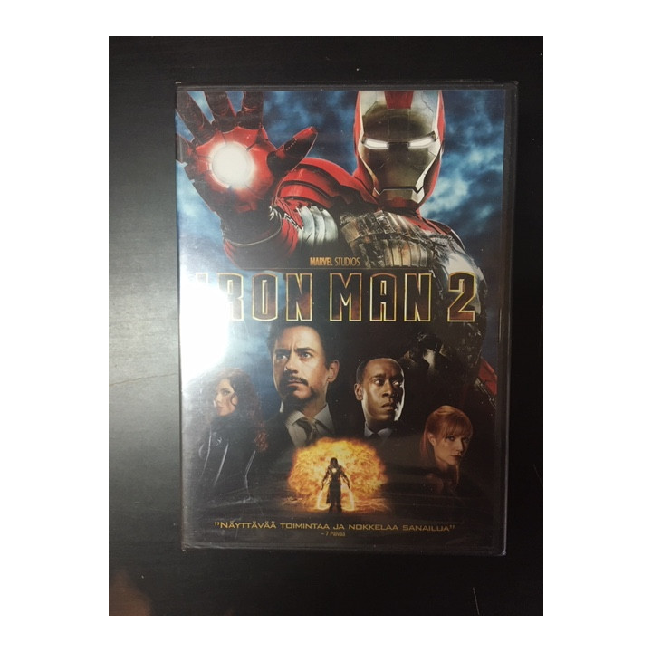 Iron Man 2 DVD (avaamaton) -toiminta/sci-fi-