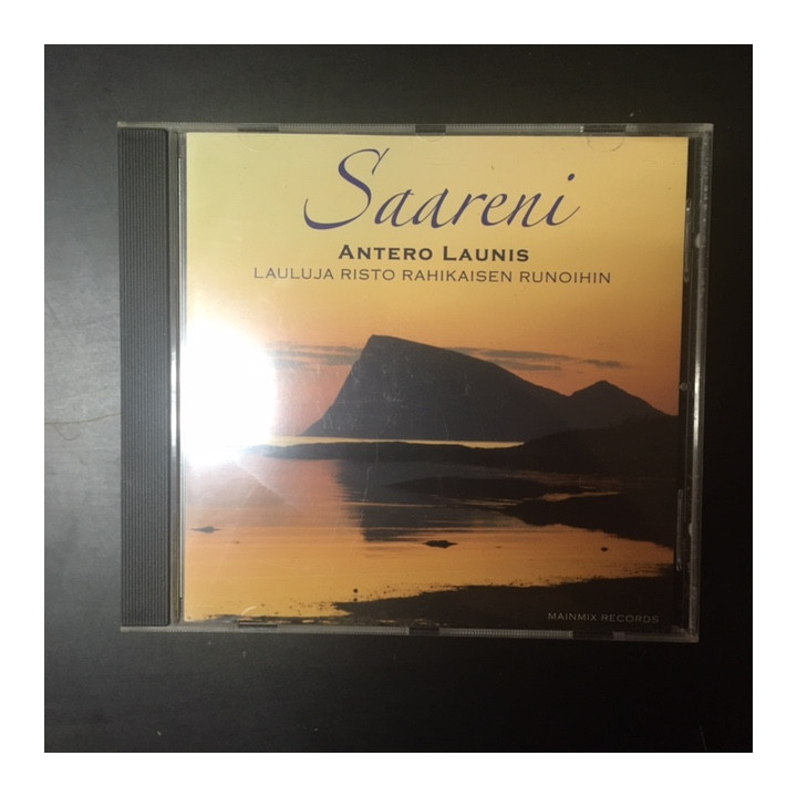 Antero Launis - Saareni CD (VG+/M-) -laulelma-