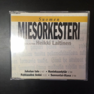 Suomen Miesorkesteri solistina Heikki Laitinen - Jukolan talo CDEP (VG+/M-) -folk-