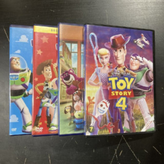 Toy Story 1-4 4DVD (VG+-M-/M-) -animaatio-