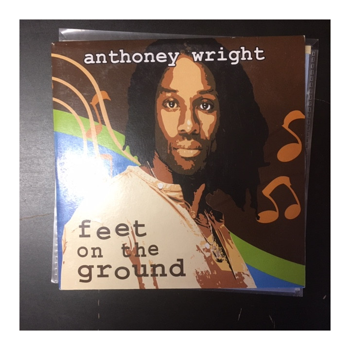 Anthoney Wright - Feet On The Ground PROMO CD (M-/VG+) -soul-