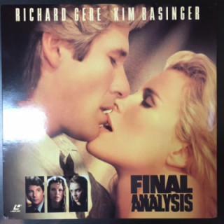 Final Analysis LaserDisc (VG+/M-) -jännitys-