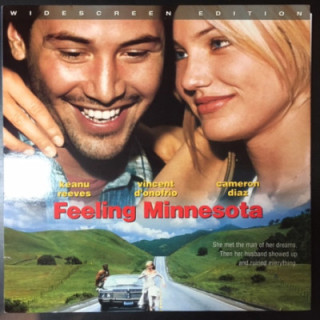 Feeling Minnesota LaserDisc (VG+/M-) -komedia/draama-