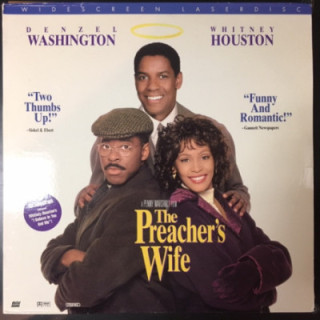 Preacher's Wife LaserDisc (VG-VG+/VG+) -komedia/draama-