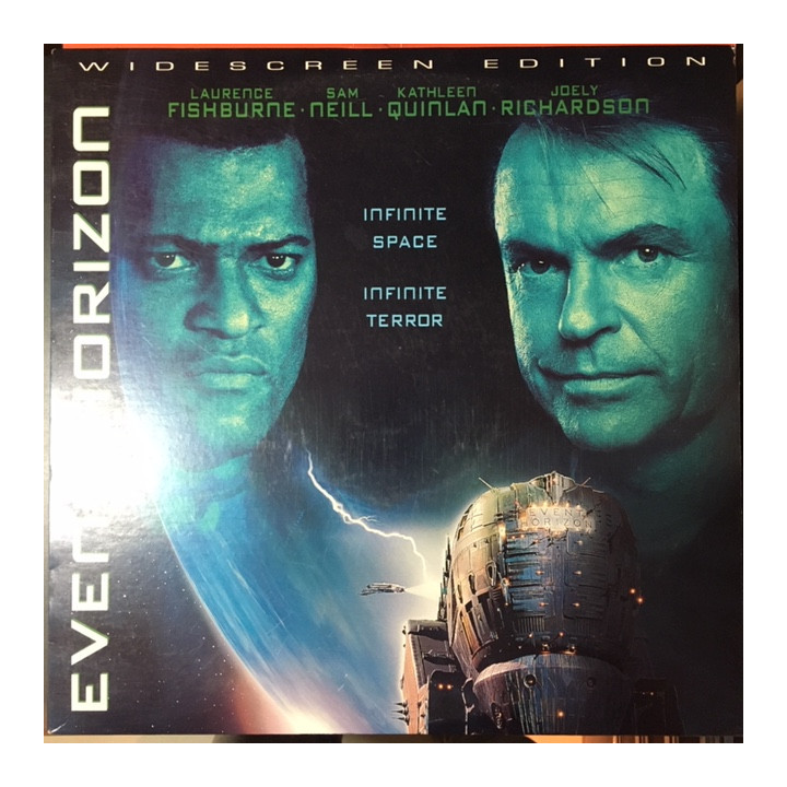 Event Horizon LaserDisc (VG+/VG) -kauhu/sci-fi-