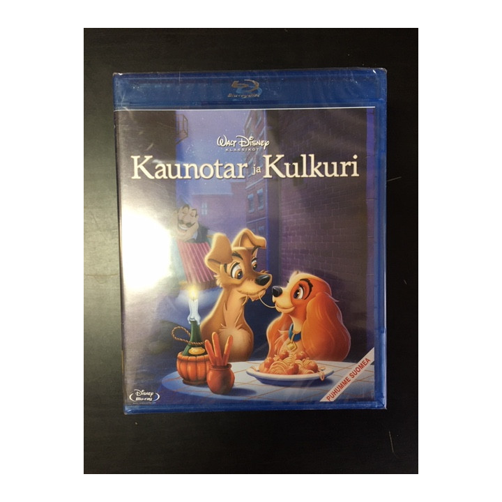 Kaunotar ja Kulkuri Blu-ray (avaamaton) -animaatio-