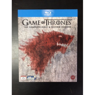 Game Of Thrones - Kaudet 1-2 Blu-ray (M-/M-) -tv-sarja-