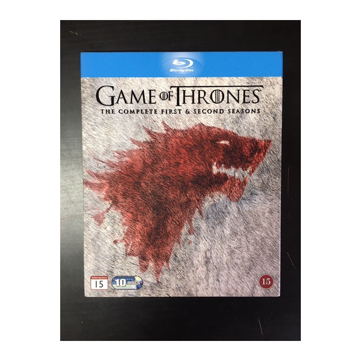 Game Of Thrones - Kaudet 1-2 Blu-ray (M-/M-) -tv-sarja-