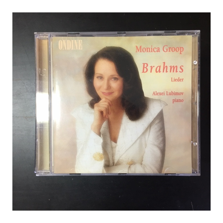 Monica Groop & Alexei Lubimov - Brahms: Lieder CD (VG+/M-) -klassinen-