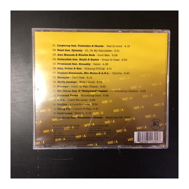 V/A - WE/JL Presents: The Usual Suspects Part One CD (VG/M-)
