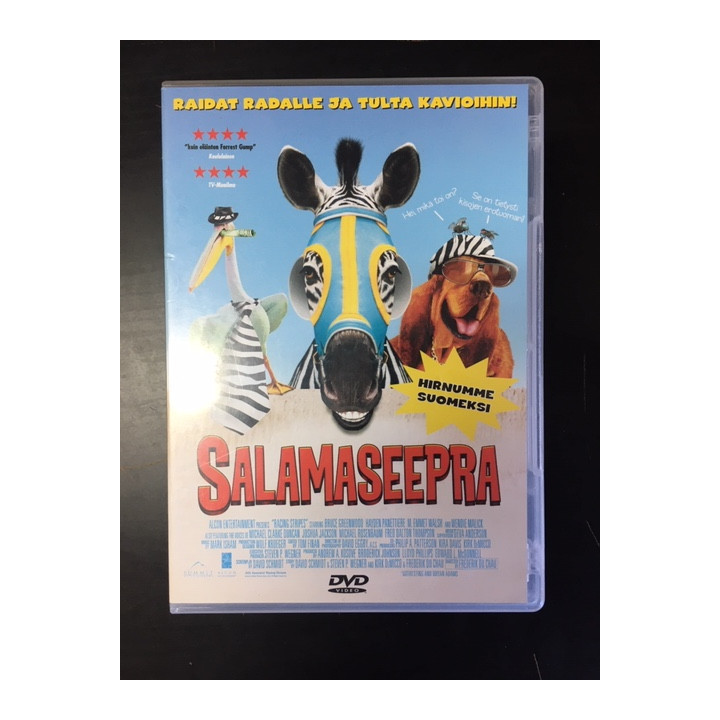 Salamaseepra DVD (G/M-) -animaatio-